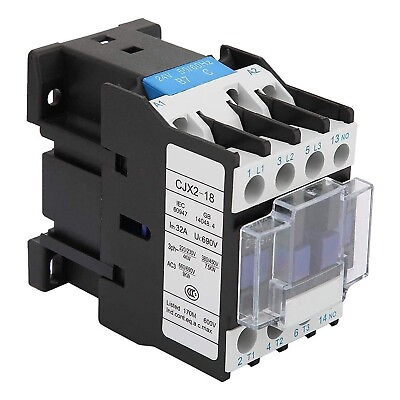 #ad New Useful AC Contactor 50Hz Accessories DIN Rail Industrial Phase 3 Pole $29.76