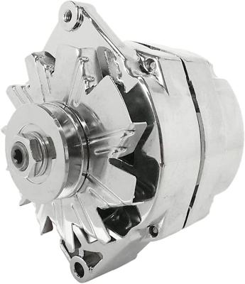 #ad Performance High Output 105 AMP Alternator Chrome 1 or 3 Wire Self Exciting Re $124.14