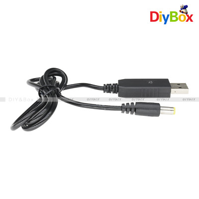 #ad USB 5V DC to 12V DC Power Supply Cable Adapter Tablet Charger Plug 2.1x5.5mm $2.66