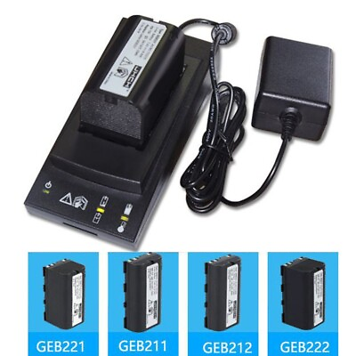 #ad GKL211 Total Station Lithium Ion Battery Charger Quick and Efficient Charging $77.27