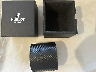 #ad Hublot Carbon Fiber Watch Travel Case amp; Gift Box $79.98