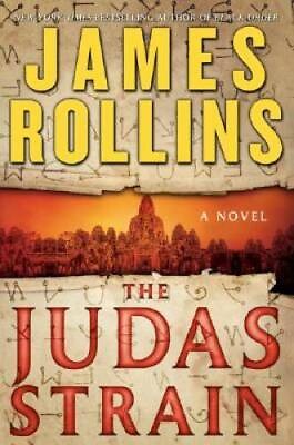 #ad The Judas Strain Sigma Force Hardcover By Rollins James GOOD $4.57