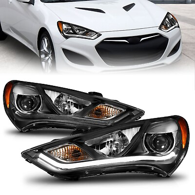 #ad Anzo USA 121511 Projector Headlight Set Fits 13 15 Genesis Coupe $635.31