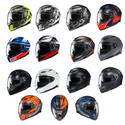 #ad 2024 HJC F70 Full Face DOT ECE Street Motorcycle Helmet Pick Color Size $339.99
