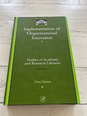 #ad Implementation of Organizational Innovation: Studies of Academic and Research Li $32.83