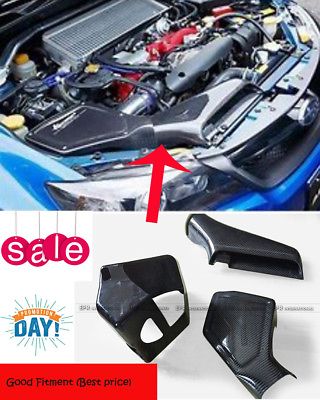 #ad #ad Kan Style Carbon Engine Air Intake Box Interior 3pcs For Subaru Impreza GRB GVB $913.25
