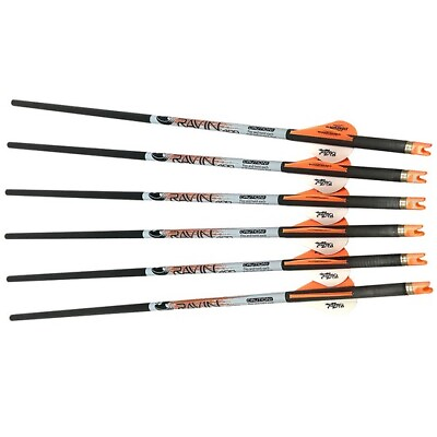 Ravin Crossbows R134 Carbon 400 Grain Crossbow Arrows .001 Lighted 3 Pack $116.34