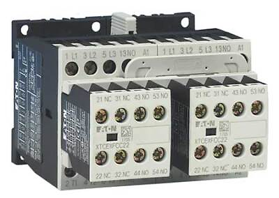 #ad Eaton Xtcr007b21a Iec Magnetic Contactor 3 Poles 120 V Ac 7 A Reversing: Yes $354.99