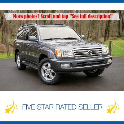 #ad 2003 Toyota Land Cruiser 1 Owner Dealer Serviced 116K Navi T Belt 3rd Row $26950.00