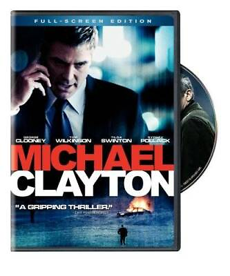 #ad Michael Clayton Full Screen Edition DVD VERY GOOD $4.29