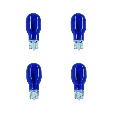 #ad 10x 921 Blue Light Bulb Auto Car Interior Cargo Tail Brake Backup Lamp Wedge T16 $17.98