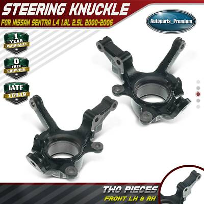 #ad 2x Steering Knuckle for Nissan Sentra L4 1.8L 2.5L 2000 2006 Front Left amp; Right $79.99