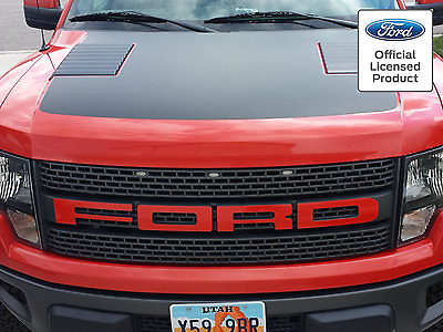 FORD RAPTOR F 150 GRILL LETTER STICKERS DECALS 60 COLORS FORD LICENSED 10 14 $34.95