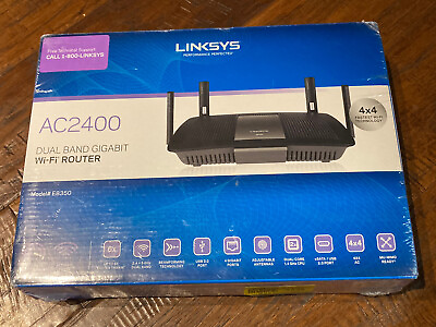 #ad Linksys E8350 AC2400 Wireless Dual Band Gibabit WiFi Router $49.95