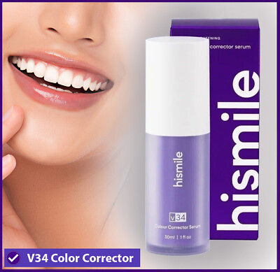 #ad Hismile V34 Purple Color Corrector Teeth Toothpaste Mousse Effective Whitening ✅ $11.99