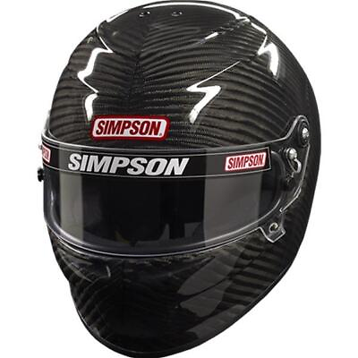 Simpson Carbon Fiber Venator Series Helmets Full Face Gloss Large Snell SA2020 $1338.95