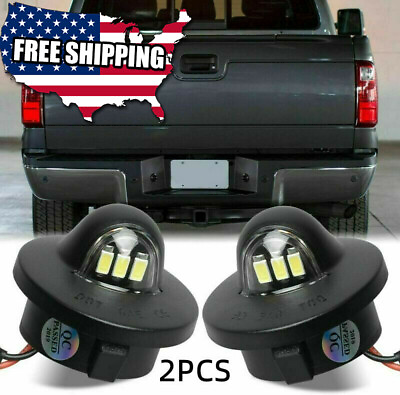 #ad 2x LED License Plate Light Replacement Fit for Ford F150 F250 Explorer 1990 2014 $7.29