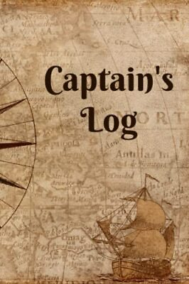 #ad Captains Log: Boat Log Book and Journal for Sailboats Ships Yachts and Motor $10.76