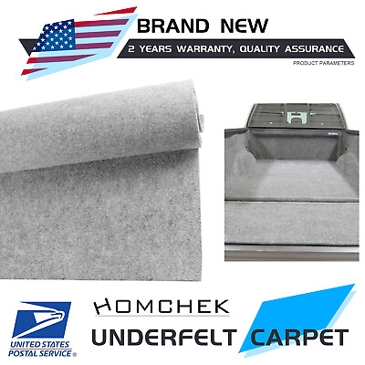 #ad Replacement Automotive Carpet Underfelt Trunk Cargo Liner Upholstery Speaker Box $18.99
