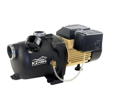 #ad K2 1 2 HP Shallow Well Jet Pump Pumps up to 552 gallons per hour at 40 psi $169.00