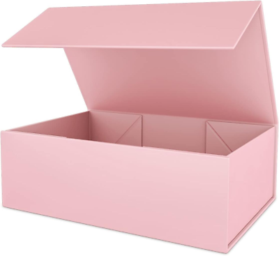 #ad Pink Gift Box 10quot; X 6quot; X 3quot; with Magnetic Closure Lid Gift Box for PresentsBrid $11.99