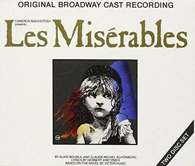 #ad Les Miserables 1987 Original Broadway Cast Audio CD VERY GOOD $5.77