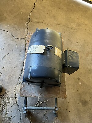 #ad 15 hp electric motor 3 phase Will Ship $1500.00