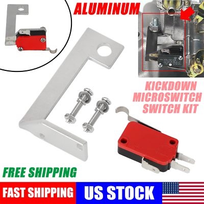 #ad For Edelbrock Carburetors TH400 ST300 ST400 Kickdown Microswitch Switch Aluminum $32.98