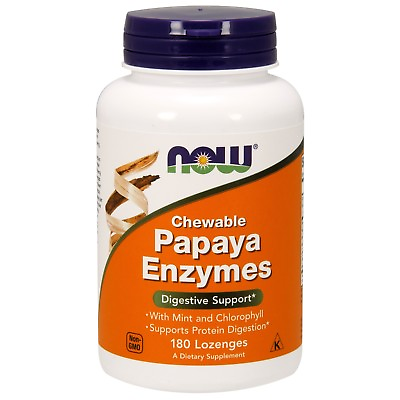 #ad #ad NOW Foods Papaya Enzyme 180 Lozenges $9.49