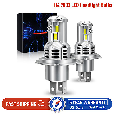 #ad SUPAREE H4 For Toyota Tacoma 2005 2011 LED Headlight Kit High Low Beam Bulbs $27.29