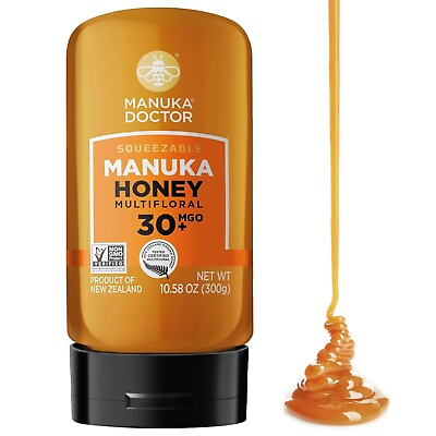 #ad MANUKA DOCTOR MGO 30 SQUEEZY Manuka Honey Multifloral 100% Pure New Zealand $18.99