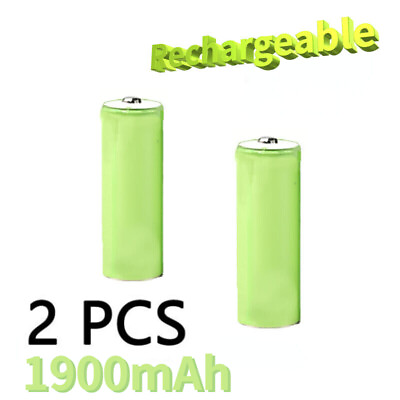 #ad 2x Camera Flashlight Rechargeable Battery For Panasonic 1900mAh NCR18500A 18500 $27.99