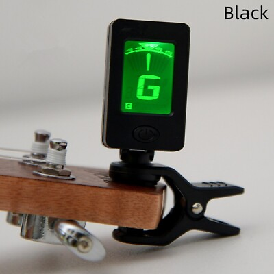 #ad Digital Chromatic LCD Clip On Electric Tuner Fit For Bass Guitar Ukulele Violin $8.99