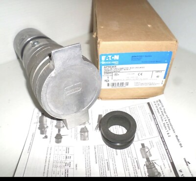 #ad ⭐NEW IN BOX⭐ Eaton Crouse Hinds APR6465 60 Amp Pinamp;Sleeve M4 Connector 60A 3W 4P $195.00
