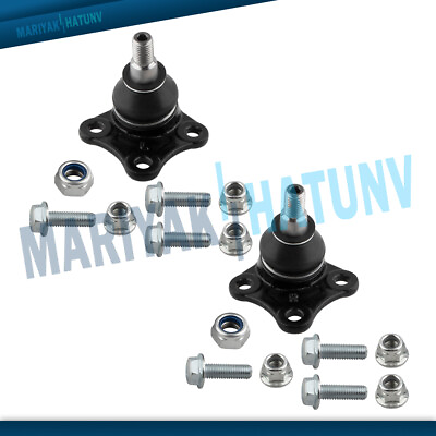 #ad 2 Front Complete Suspension Lower Ball Joints For Volkswagen Beetle Golf Jetta $18.80