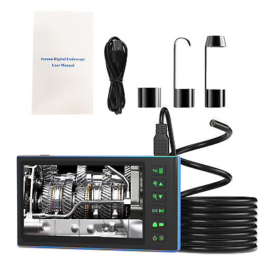 #ad Triple with 7 inch IPS Color Screen Borescope with 8 U2N6 $103.12