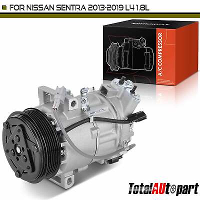 #ad 1x AC Compressor with Clutch for Nissan Sentra 2013 2019 L4 1.6L 1.8L 926003SH0A $136.99