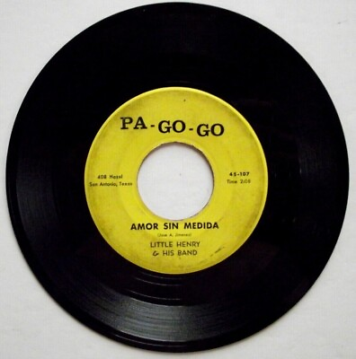 #ad Pa Go Go Records Amor Sin Medida No Soy Tu Arroz Con Pollo 45 Little Henry $250.00