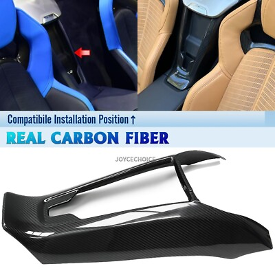 #ad #ad Carbon Phone Wireless Car Charger Cover Trim For C8 Corvette Stingray Z06 Z51 $399.30