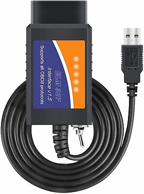 FORScan ELM327 USB OBD2 Scanner Adapter for Ford Car and Light Truck PIC18F25K80 $14.99