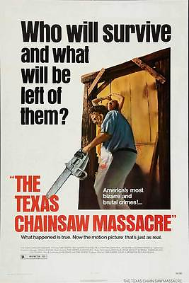 #ad THE TEXAS CHAINSAW MASSACRE Movie Poster Licensed New USA 27x40quot; THEATER SIZE $24.99