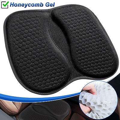 #ad Gel Seat Cushion for Home Office Long Sitting Design Decompression Honeycomb Gel $17.99