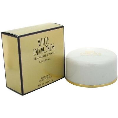 White Diamonds by Elizabeth Taylor Body Radiance perfumed Body Powder 2.6 oz $13.88