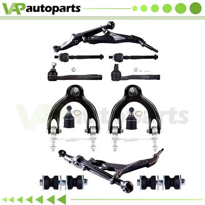 #ad 12x Front Control Arms Ball Joints Tie Rods Sway Bar For 92 95 Honda Civic $189.29