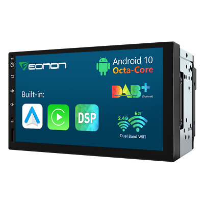 #ad Android 8 Core Double 2Din 7quot; Multimedia Car Stereo Radio GPS Sat Nav BT CarPlay $147.99