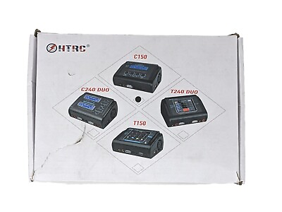 #ad HTRC C150 Duo Black AC DC Input Professional Balance Charger With Manual $49.99