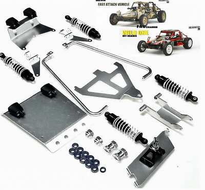 Aluminum Option Parts for Tamiya Wild One FAST ATTACK Chassis $23.91