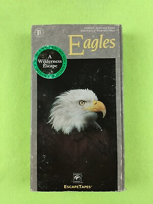 #ad A Wilderness Escape: Eagles VHS 1989 Standard Version 033 C $8.76