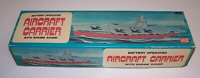 Aircraft Carrier Battery Operated with Engine Sound NIB $99.99