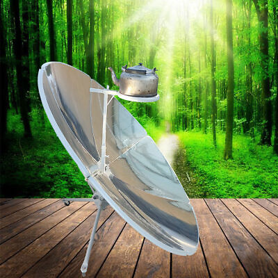 #ad 1500W Portable Solar Cooker Parabolic Sun Oven Outdoor Camping Barbeque Cooking $84.79